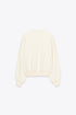 ZARA BASIC PLUSH SWEATSHIRT